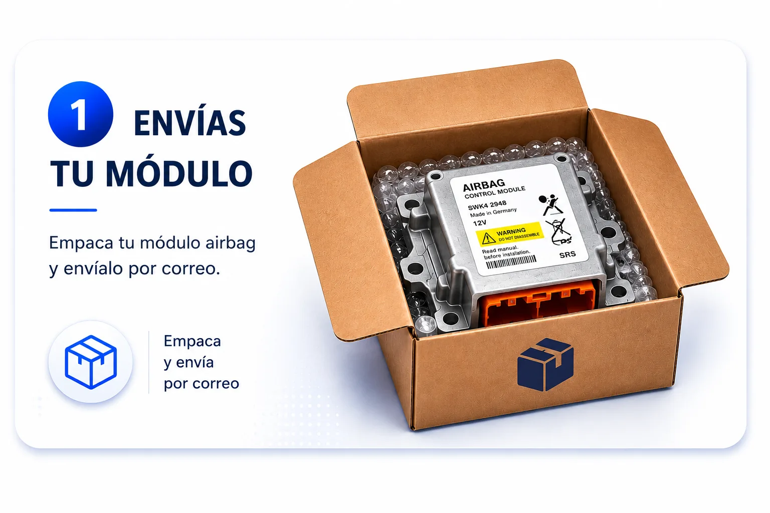 Paso 1 — Envías tu módulo
